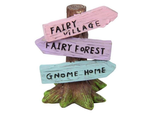 Miniature Fairy Tree Sign