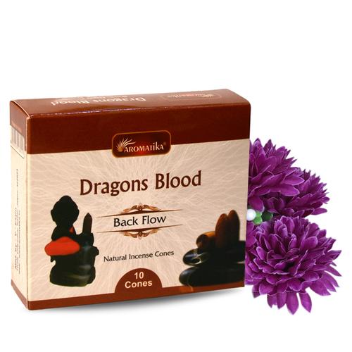 Aromatika Backflow Dhoop Cones Dragons Blood