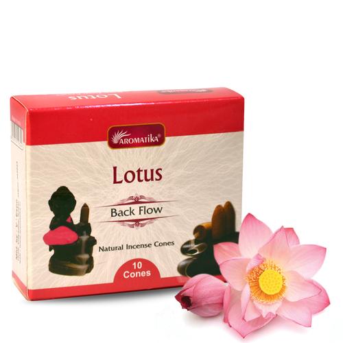 Aromatika Backflow Dhoop Cones - Lotus