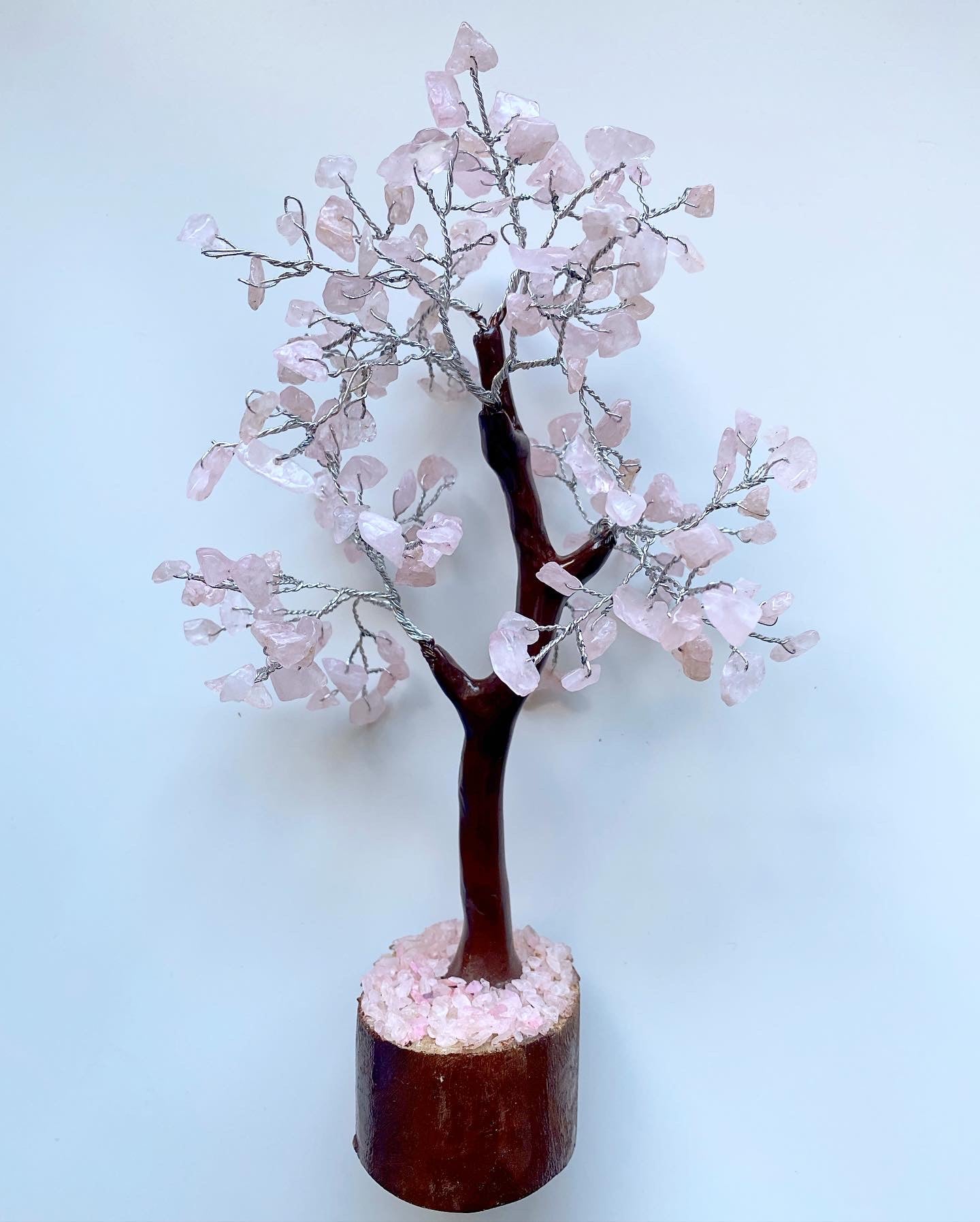 Rose Quartz Gem Tree - Medium