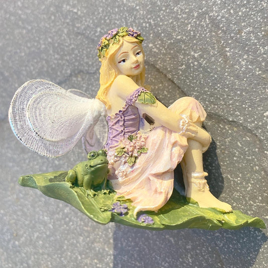 Butterfly Fairy 🧚 with Frog 🐸