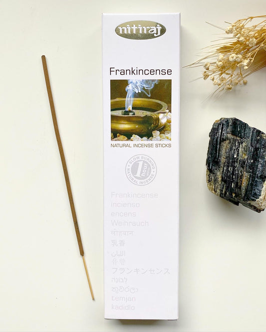 Nitiraj Platinum- Frankincense - Natural Incense Sticks