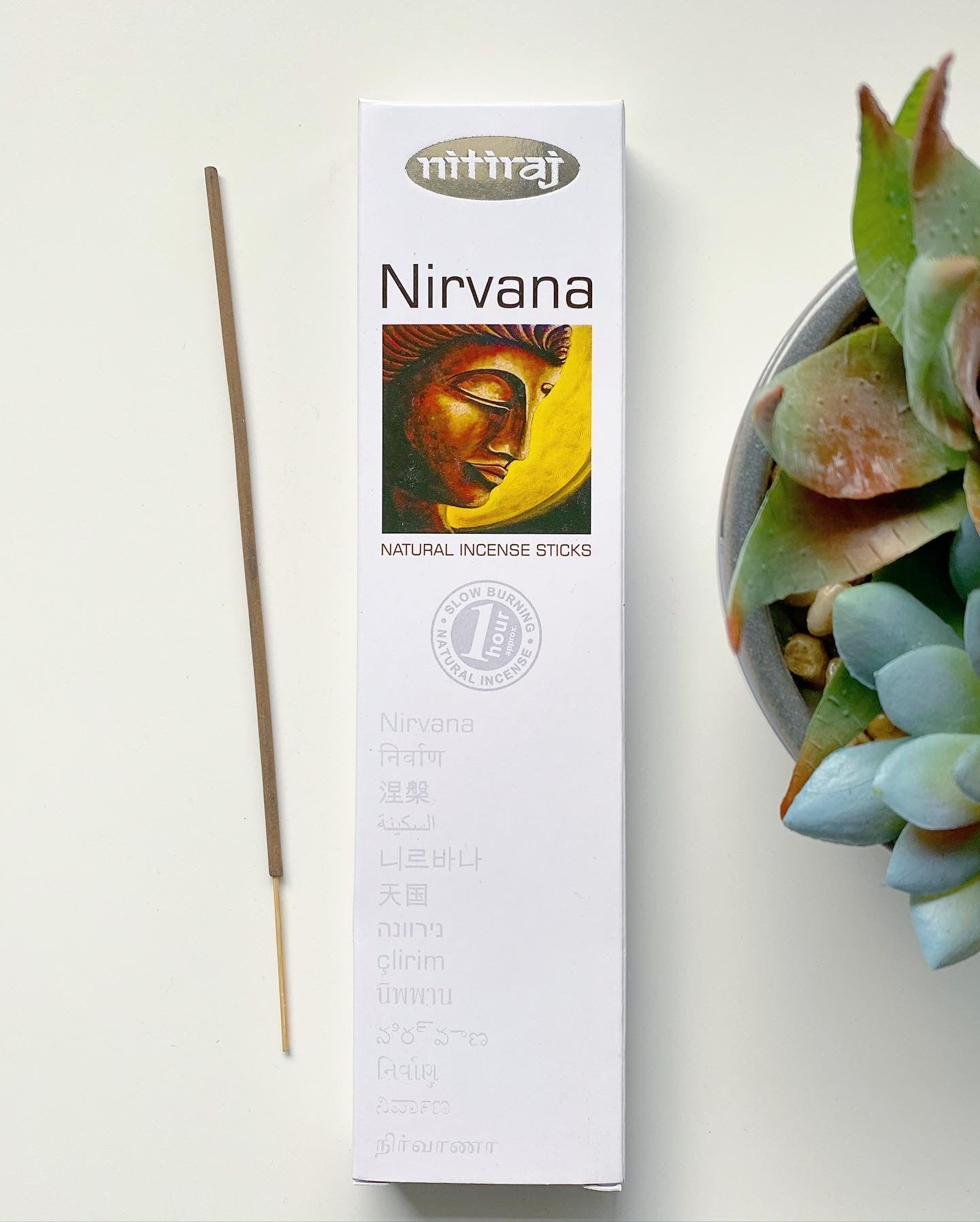 Nitiraj Platinum - Nirvana - Natural Incense Sticks