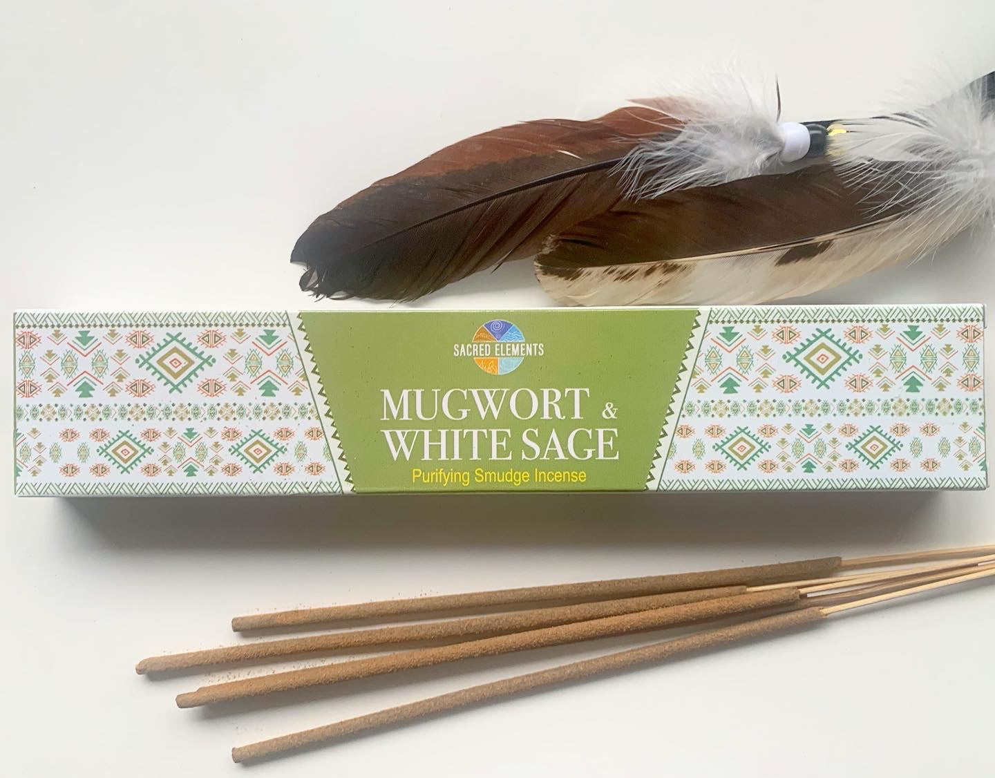 Sacred Elements - Mugwort & White Sage Incense Sticks