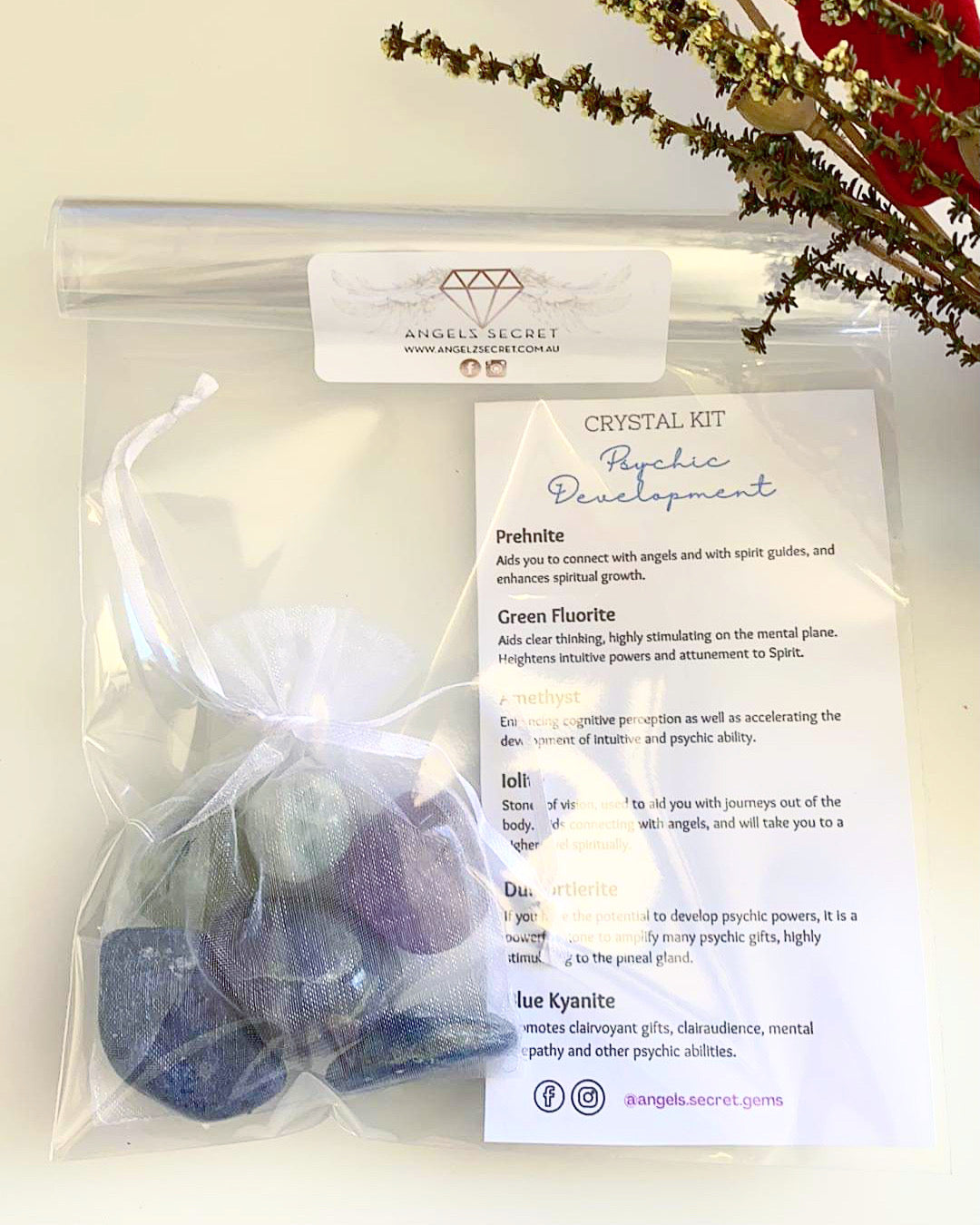 Psychic and Development Crystal Kit