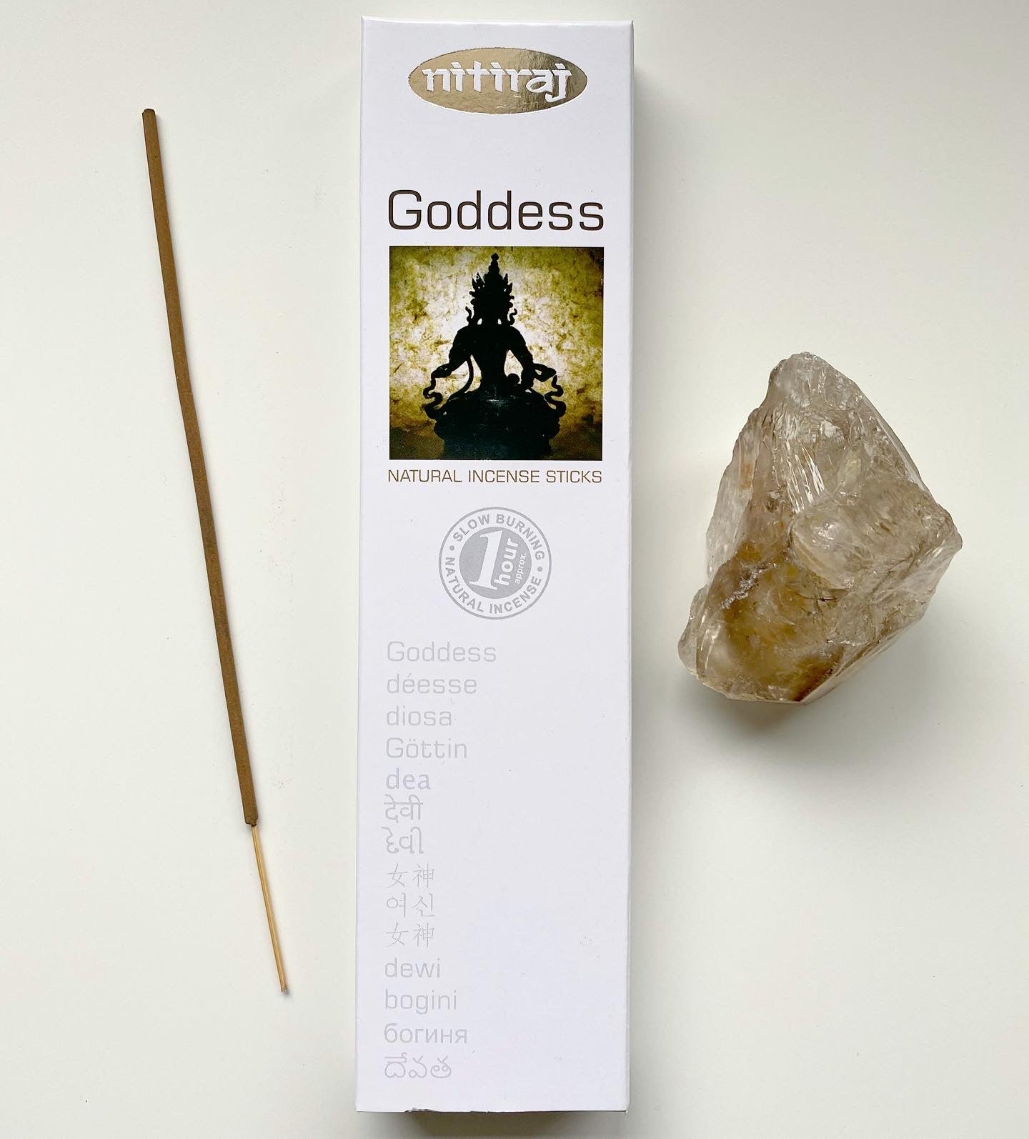 Nitiraj Platinum - Goddess- Natural Incense Sticks
