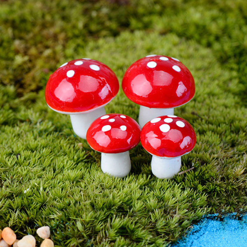 Single Miniature Craft Mushrooms