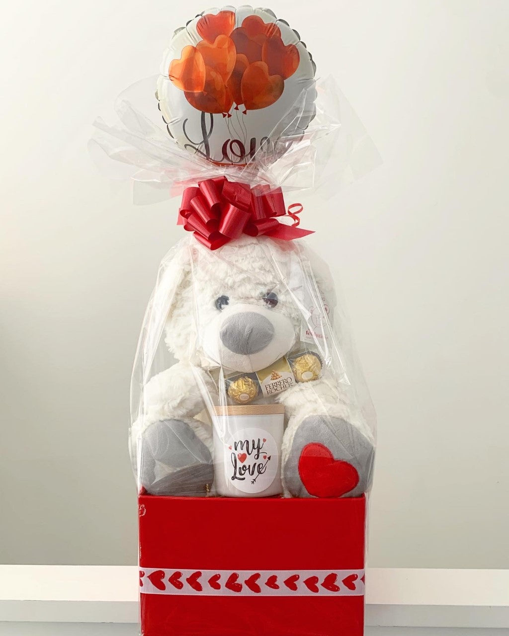 Mr Cuddles Bear 🐻 Brown Valentine Gift